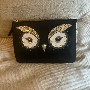 Kate Spade Black and Gold Owl 🦉 Purse